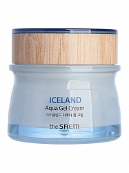 THE SAEM Крем-гель для лица увлажняющий Iceland Aqua Gel Cream, 60мл