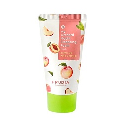 Frudia Пенка-моти очищающая c персиком «мини» - My orchard peach mochi cleansing foam mini, 30мл.