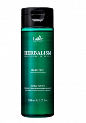 LA'DOR Шампунь для волос травяной слабокислотный HERBALISM SHAMPOO, 150мл.