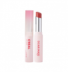 DEARMAY Бальзам для губ C'real Pop Balm #02 Honey Chips  (Медовый розовый).