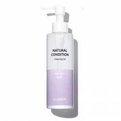 THE SAEM Масло для лица гидрофильное для глубокого очищения Natural Condition Cleansing Oil [Deep Clean] 180мл.