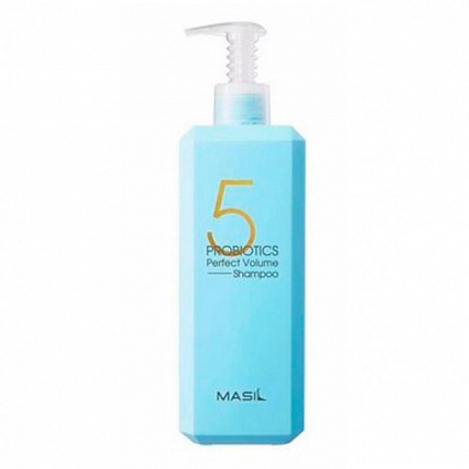 Masil Шампунь для объема волос с пробиотиками - 5 Probiotics perfect volume shampoo, 500мл.