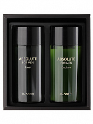 THE SAEM Набор мужчких уходовых средств (тонер + эмульсия) Absolute for Men Skin Care 2 Set.