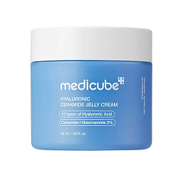 Medicube Гиалуроновый крем-гель с церамидами  Hyaluronic Ceramide Jelly Cream, 50мл.