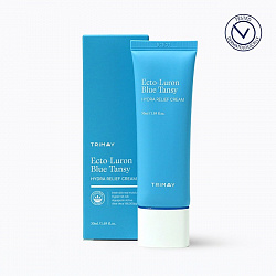 TRIMAY Увлажняющий крем для лица с эктоином и гиалуроновой кислотой Ecto-Luron Blue Tansy Hydra Relief Cream, 50 мл.