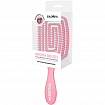 SOLOMEYA Расческа для сухих и влажных волос АРОМАТ КЛУБНИКИ лопатка Solomeya Wet Detangler Brush Paddle Straw.