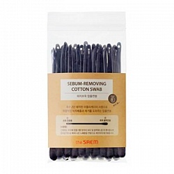 THE SAEM Ватные палочки набор для очистки пор Sebum-Removing Cotton Swab 2*20шт