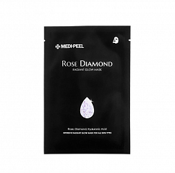  MEDI-PEEL Маска для сияния кожи с бриллиантовой крошкой Rose Diamond Radiant Glow Mask, 25мл.