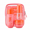 Spark'&Glow Набор для тела с ароматом кокоса и ванили - Body travel set vanilla blur,(50*110*35) мл.