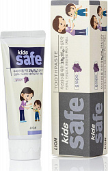 LION KIDS SAFE Детская зубная паста со вкусом винограда, 90гр.