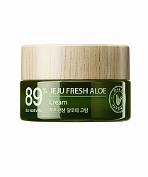 THE SAEM Крем для лица с алоэ Jeju Fresh Aloe Cream_I, 50мл.