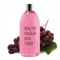 REALSKIN Тонер для лица КРАСНОЕ ВИНО Healthy vinegar skin toner (Grape wine), 300 мл.