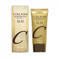 ENOUGH Тональный крем для лица BB/КОЛЛАГЕН Collagen Moisture BB Cream SPF47 PA+++, 50 мл.