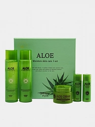 GIINSU Набор для лица уходовый с алоэ  SKIN CARE 3 SET (ALOE).