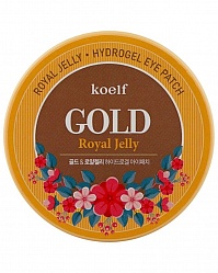 KOELF Патчи для глаз гидрогелевые с маточным молочком Koelf Gold & Royal Jelly Eye Patch, 60шт.