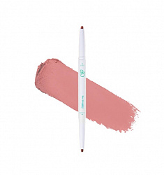 DEARMAY Подводка для губ 2 в 1 Plumpy Lip Liner P01 Bloom Rosy (Цветущая Роза).