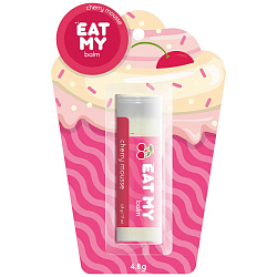 Eat My Бальзам для губ «Вишневый мусс» balm Cherry Mousse, 4гр. 