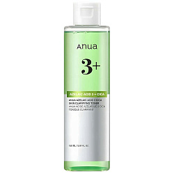 Anua Тоник с 3% азелаиновой кислоты и центеллой  Azelaic Acid 3 Cica Skin Clarifying Toner, 150мл.