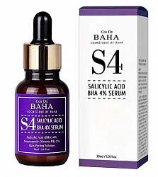 Cos De Baha Сыворотка для проблемной кожи с салициловой кислотой Salicylic Acid 4% Serum, 30мл.