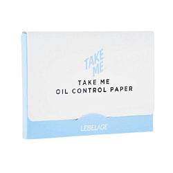 Lebelage Салфетки матирующие - Take me oil control paper, 50шт.