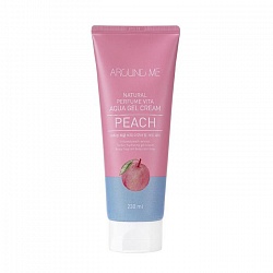 Around me Крем-гель для тела с экстрактом персика Natural Perfume Vita Aqua Gel Cream Peach, 230мл.